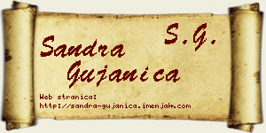 Sandra Gujanica vizit kartica